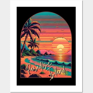 Paradise Island Posters and Art